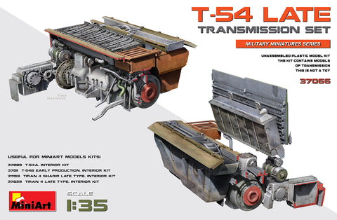 Mini Art - 37066 - SOVIET 6 T-54 LATE TRANSMISSION SET - 1:35
