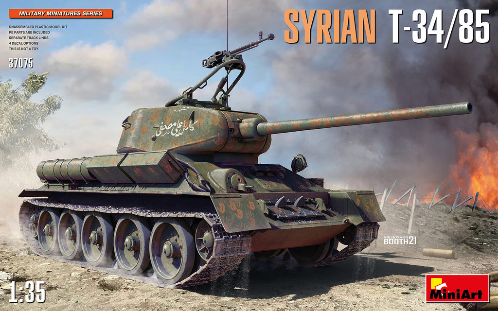 Mini Art - 37075 - SYRIAN T-34/85 - 1:35