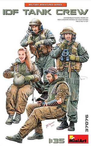 IDF TANK CREW - 1:35 - Mini Art - 37076 - @