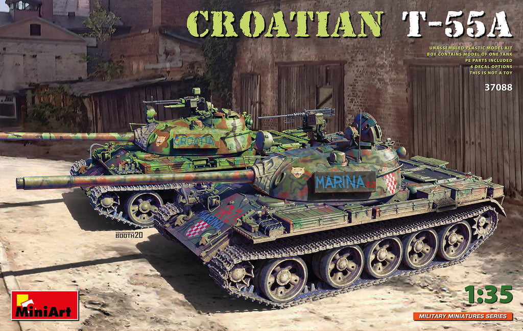 Mini Art - 37088 - CROATIAN T-55A - 1:35