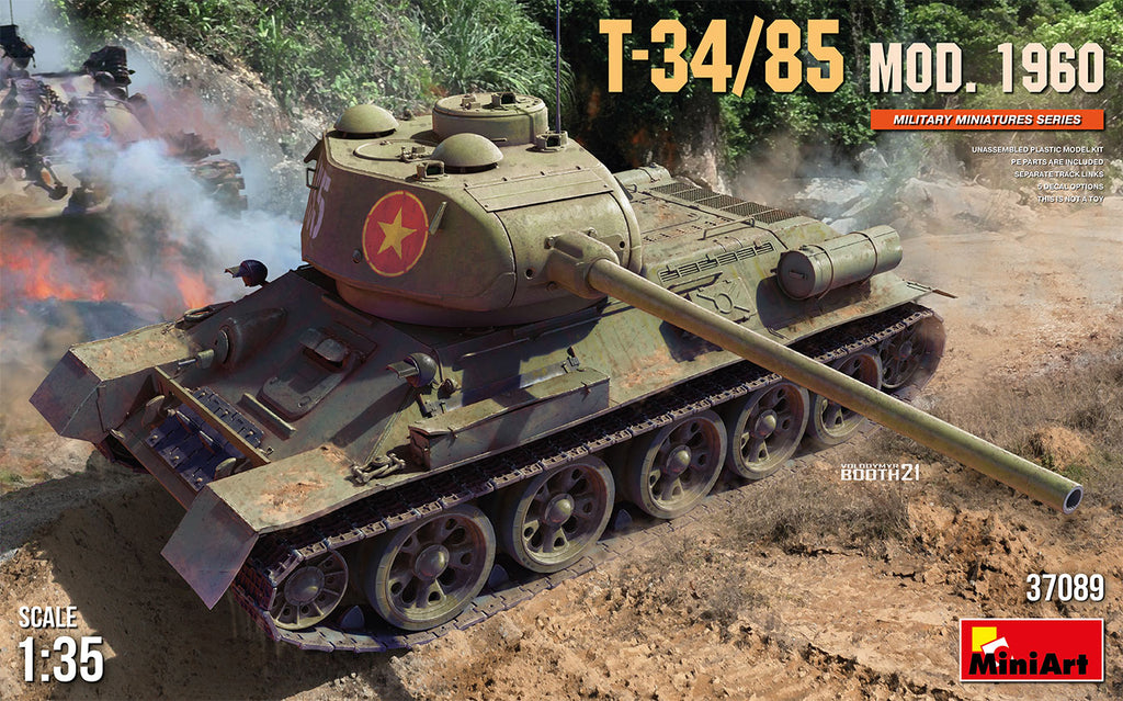 Mini Art - 37089 - T-34/85 MOD. 1960 - 1:35