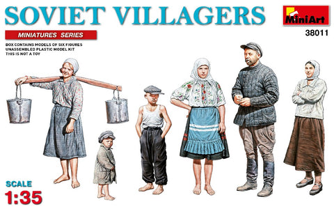Mini Art - 38011 - Soviet Villagers - 1:35
