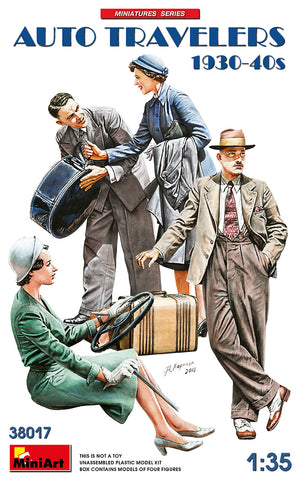Mini Art - 38017 - AUTO TRAVELERS 1930-40 - 1:35