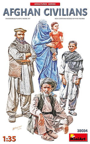 Mini Art - 38034 - AFGHAN CIVILIANS - 1:35