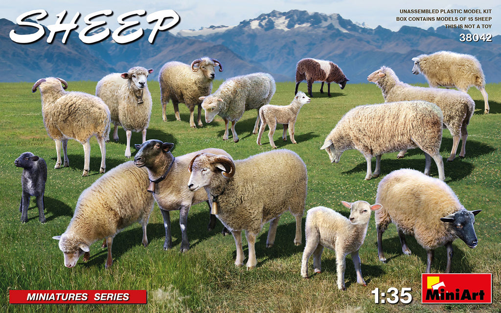 SHEEP - 1:35 - Mini Art - 38042 - @