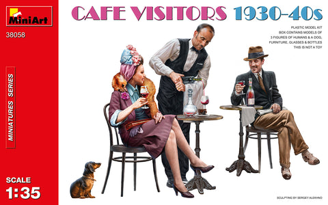 Mini Art - MT38058 - CAFE VISITORS 1930-40S - 1:35
