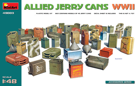 Mini Art - MT49003 - ALLIES JERRY CANS WWII - 1:48
