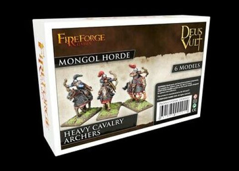 Fireforge - DVMH03 (FFG203) - Mongol Heavy Cavalry Lancers x 6 - 28mm
