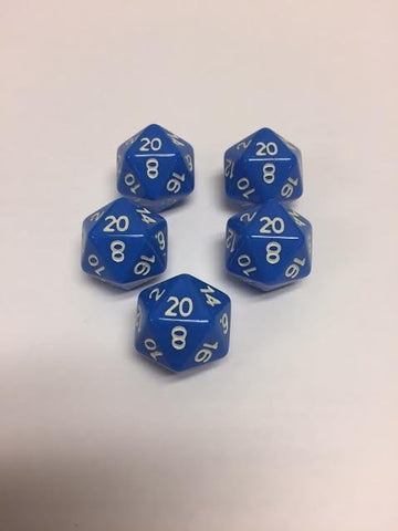 Frostgrave - NSTARD20-  20 Sided Dice (5)