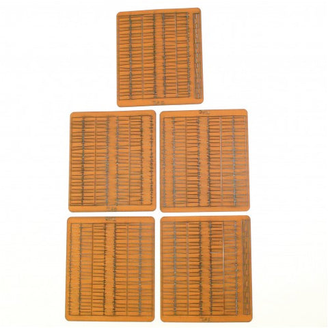 4GROUND - Tile pack: new wood shingles, straight edged - 28mm - 28S-MAO-117