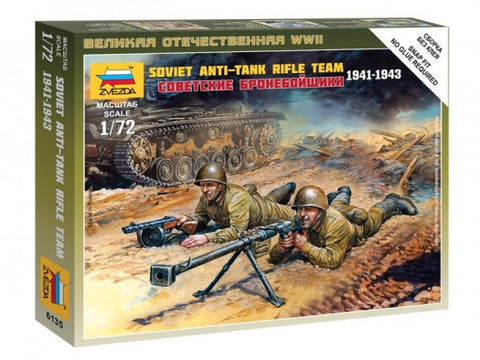 Soviet anti-tank rifle team 1941-1943 - 1:72 - Zvezda - 6135 - @