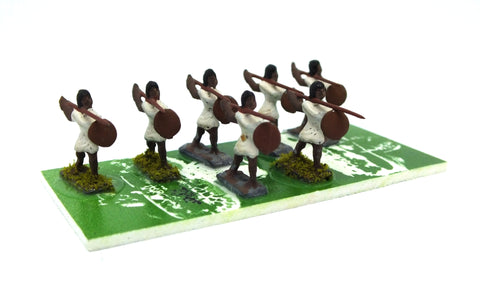 Numidian infantry (painted) - 28mm
