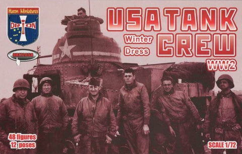 USA Tank Crew (Winter Dress) WWII - 1:72 - Orion - 72050 - @