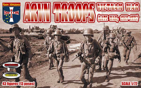 ARVN troops Vietnam War (late war, 1969 1975) - 1:72 - Orion - 72052