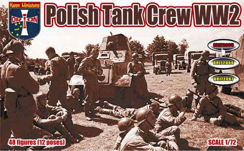 Orion - 72065 - Polish Tank Crew WWII - 1:72