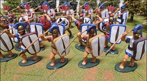 ROMANS ITALIANS INFANTRY CAVALRY PUNIC WARS - 1:32 - PAINTED (SET 8)