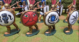 ROMANS ITALIANS INFANTRY CAVALRY PUNIC WARS - 1:32 - PAINTED (SET 8)