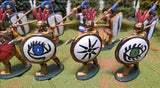 ROMANS ITALIANS INFANTRY CAVALRY PUNIC WARS - 1:32 - PAINTED (SET 8)
