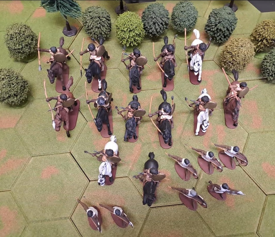 Romans Numidian Cavalry Punic Wars - 1:32 - Painted (SET 20)