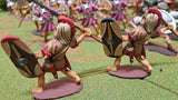 SPANISH WARRIORS INFANTRY CAVALRY PUNIC WARS - 1:32 - PAINTED (SET16)