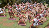 SPANISH WARRIORS INFANTRY CAVALRY PUNIC WARS - 1:32 - PAINTED (SET16)