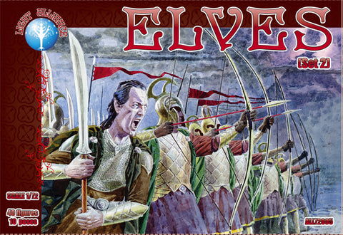 Elves set 2 - 1:72 - Dark Alliance - 72005 - @