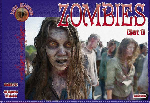 Zombies set 1 - 1:72 - Dark Alliance - 72023