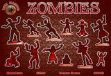 Zombies set 2 - 1:72 - Dark Alliance - 72024