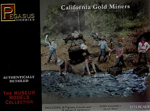 California Gold Miners - 1:72 - Pegasus - 7050