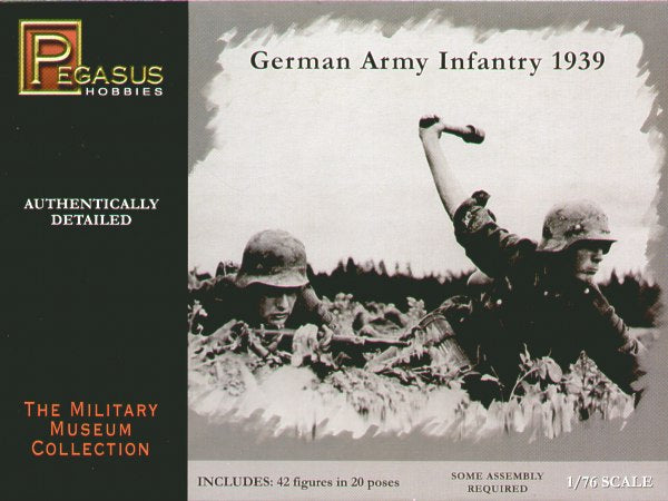 Pegasus - 7499 - German army infantry 1939 - 1:72