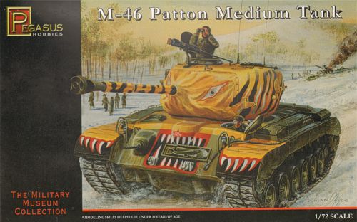 M46 Patton Medium Tank - 1:72 - Pegasus - 7506