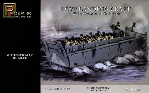 Pegasus - 7650 - LCVP Landing Craft - 1:72