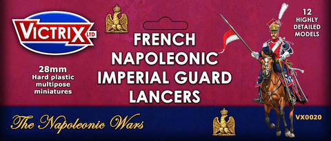 French Napoleonic Imperial Guard Lancers - 28mm - Victrix - VX0020