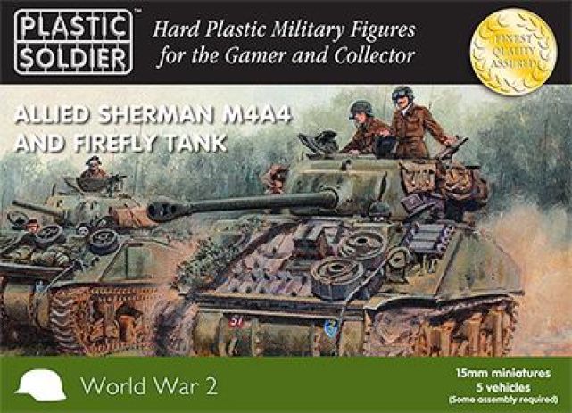 Late war British armoured division - 15mm - Plastic Soldier - PSCAB15002 - @
