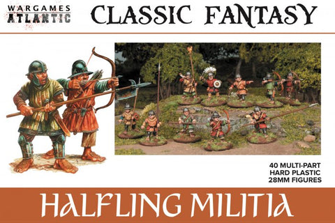 Wargames Atlantic - WAACF002 - Halfling Militia - 28mm