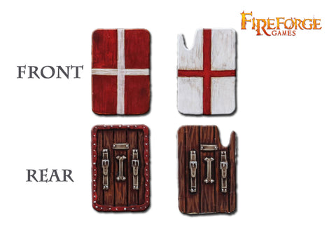 Fireforge - DVSH10 (DV063) - Large Pavese Shields (12pcs.) - 28mm