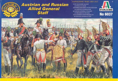 Austrian and Russian Allied General staff - 1:72 - Italeri - 6037 - @
