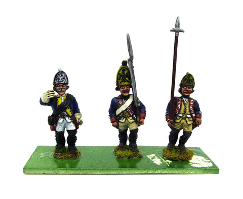 Prussian command (Seven Years War) - 28mm - @