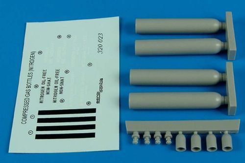Aerobonus QAB320023 - Compressed gas bottles - Nitrogen - 1:32