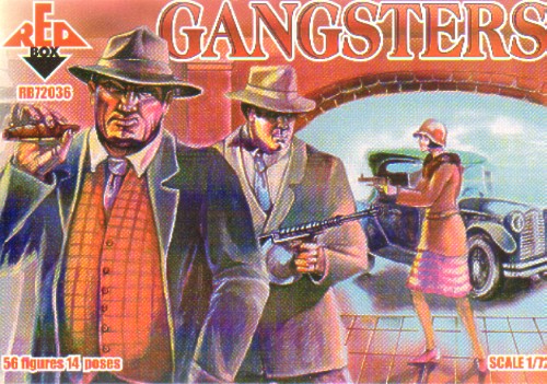 Red Box - 72136 - American Gangsters 1920's era - 1:72