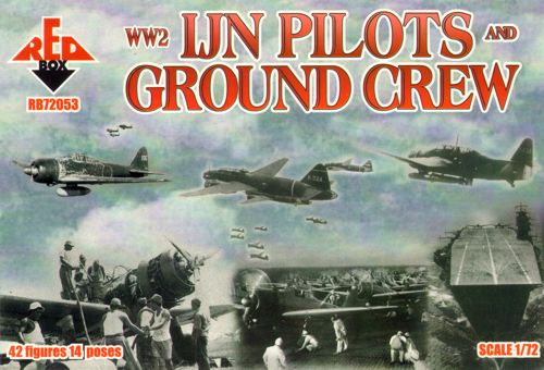 IJN pilots and ground crew (WWII) - Red Box - 72053 -  1:72 - @