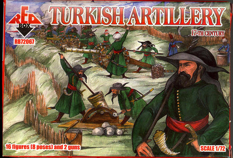 Red Box - 72067 - Turkish artillery - 1:72