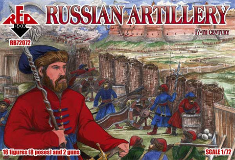 Red Box - 72072 - Russian Artillery 17th century - 1:72