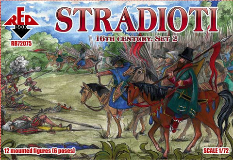 Stradioti 16th century - Set 2 - 1:72 - Red Box - 72075 - @