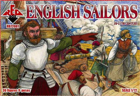 Red Box - 72081 - English Sailors - 1:72