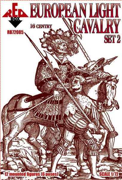 Red Box - 72085 - European light cavalry set 2 - 1:72