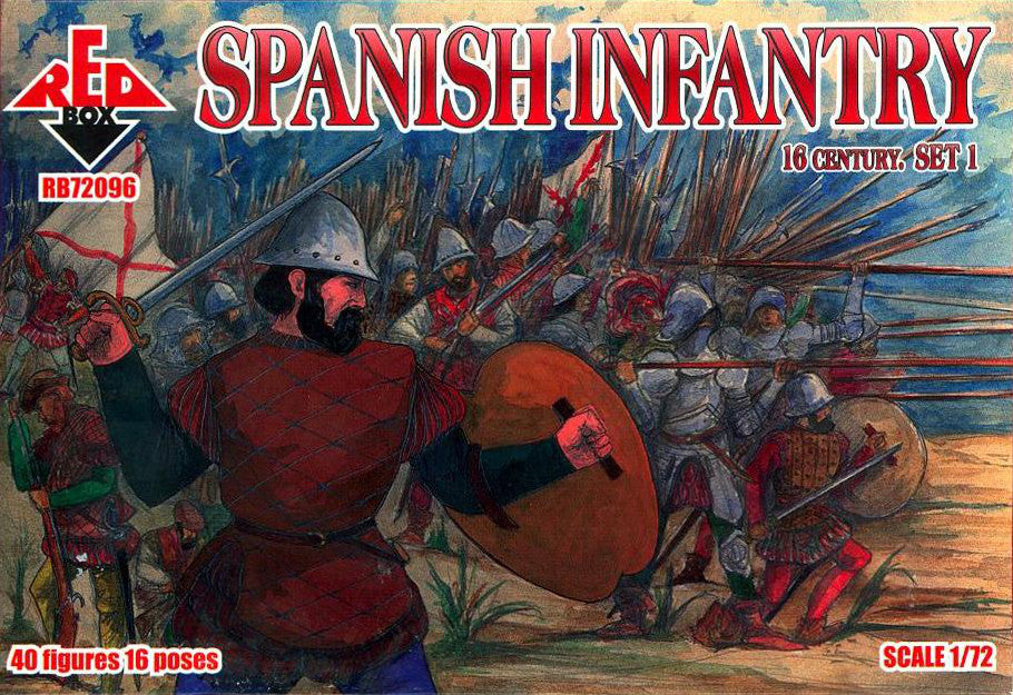 Red Box - 72096 - Spanish infantry set 1 - 1:72