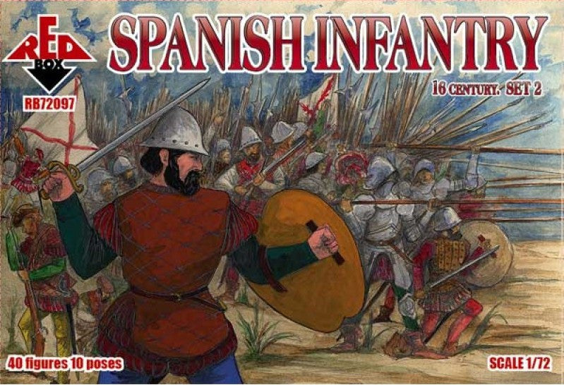 Red Box - 72097 - Spanish infantry set 2 - 1:72
