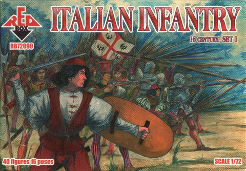 Red Box - 72099 - Italian infantry set 1 - 1:72