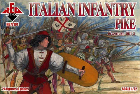 Red Box - 72101 -  Italian infantry set 3 - 1:72